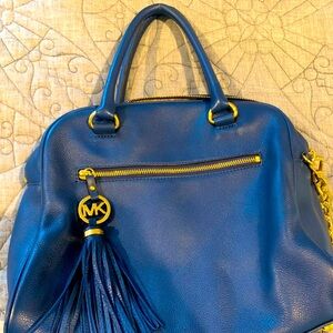 Large, navy Michael Kors purse